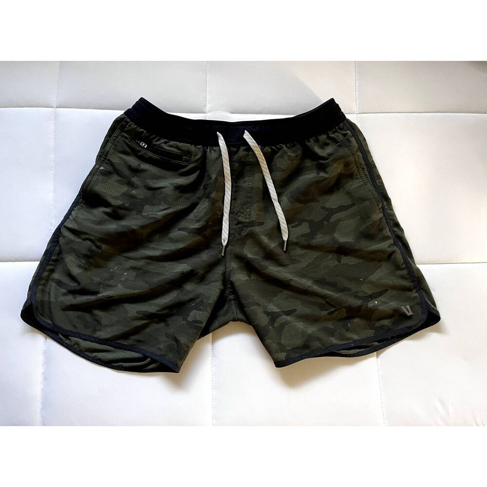 Vuori Trail Short - Men's Medium 6" Inseam Camo (Linerless)